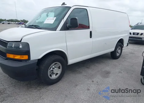 2020 Chevrolet Express Cargo Rwd 2500 Regular Wheelbase Wt from USA, damaged, VIN 1GCWGAFP4L1153737